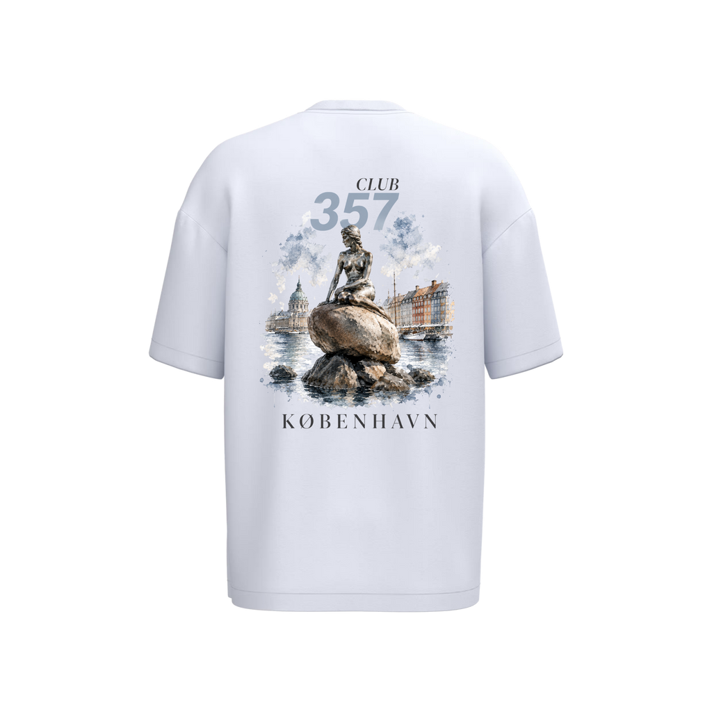 T-shirt oversize « COPENHAGUE » — REMS TRAVEL × 357 CLUB