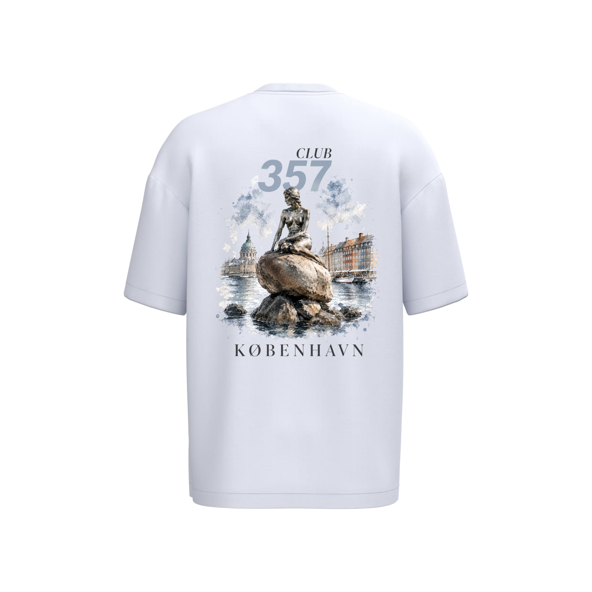 T-shirt oversize « COPENHAGUE » — REMS TRAVEL × 357 CLUB