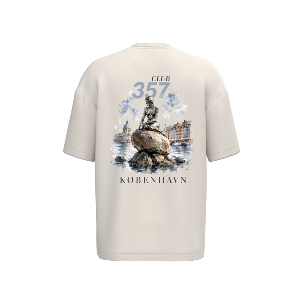 T-shirt oversize « COPENHAGUE » — REMS TRAVEL × 357 CLUB