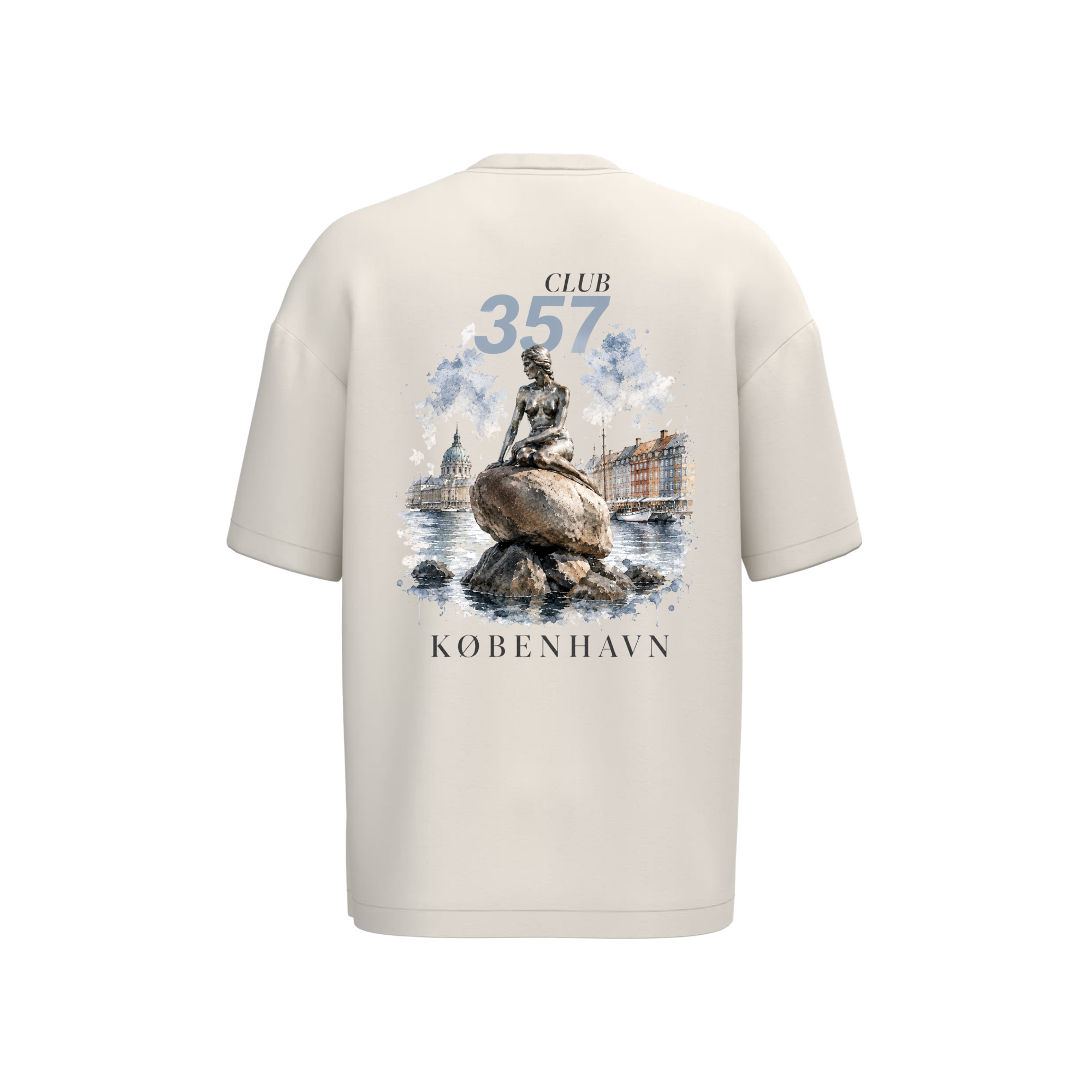 T-shirt oversize « COPENHAGUE » — REMS TRAVEL × 357 CLUB